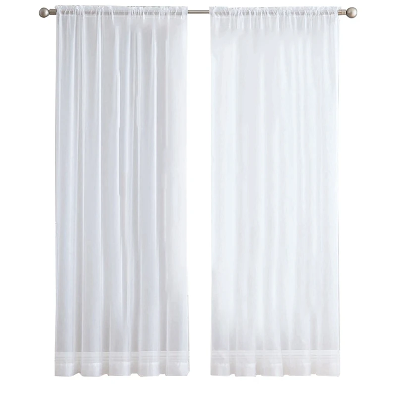 12Pcs Super Soft Great Hand Feeling Tulle Curtains For Living Room Decoration Modern Veil Chiffon Solid Sheer Voile
12Pcs Super Soft Great Hand Feeling Tulle Curtains For Living Room Decoration Modern Veil Chiffon Solid Sheer Voile