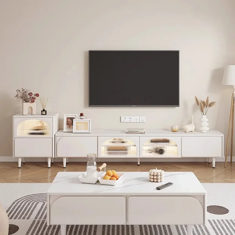 Led Living Room Tv Cabinet White Storage Display Luxury Television Stands Entertainment Suporte Para Tv Salon Furniture MQ50DS 
Led Living Room Tv Cabinet White Storage Display Luxury Television Stands Entertainment Suporte Para Tv Salon Furniture MQ50DS