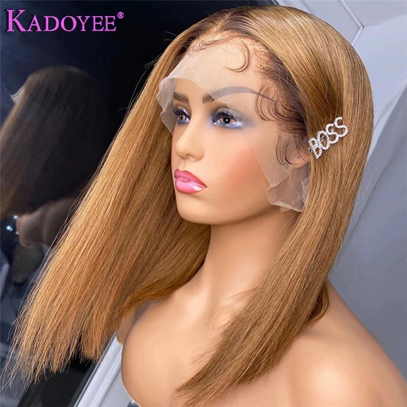 1B27 Ombre Human Hair Wig Medium Length Blunt Cut Lace Front Wigs For Women Colored Straight T Part Lace Wig Brazilian Remy 180%
1B27 Ombre Human Hair Wig Medium Length Blunt Cut Lace Front Wigs For Women Colored Straight T Part Lace Wig Brazilian Remy 180%
