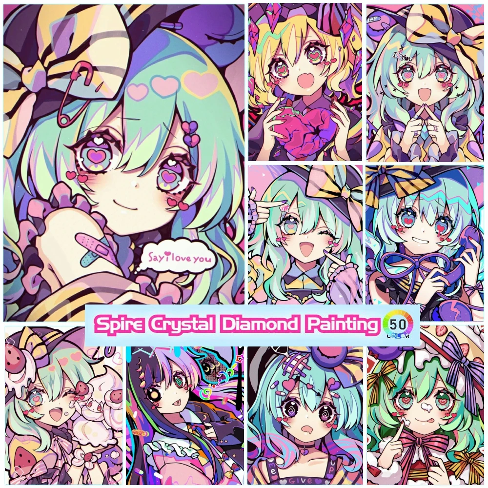 Anime Touhou Project Crystal Diamond Painting New Collection Cute Girl 5d Diy Art Cross Stitch Mosaic Home Decor Christmas Gift
Anime Touhou Project Crystal Diamond Painting New Collection Cute Girl 5d Diy Art Cross Stitch Mosaic Home Decor Christmas Gift