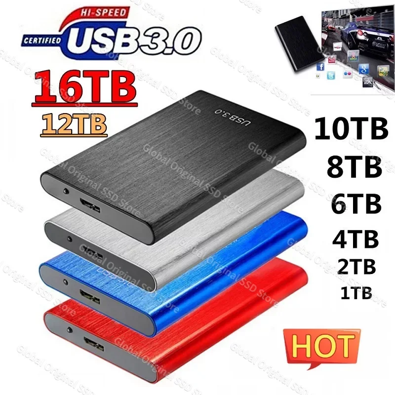 Original High-speed 4TB SSD Portable External Solid State Hard Drive USB3.0 Interface 2TB 16tb Mobile Hard Drive For Laptop/mac
Original High-speed 4TB SSD Portable External Solid State Hard Drive USB3.0 Interface 2TB 16tb Mobile Hard Drive For Laptop/mac