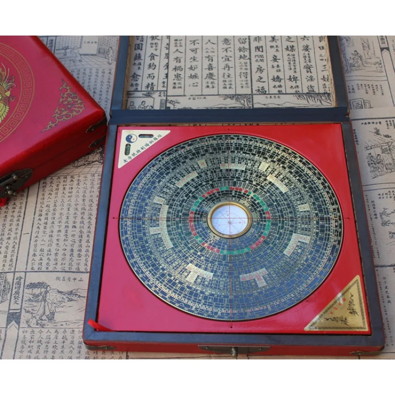 Tong Sheng 6-Inch 25-Layer Integrated Compass Precision Compass Omen Compass with Eight Trigrams Pure Copper Panel Compass with
Tong Sheng 6-Inch 25-Layer Integrated Compass Precision Compass Omen Compass with Eight Trigrams Pure Copper Panel Compass with