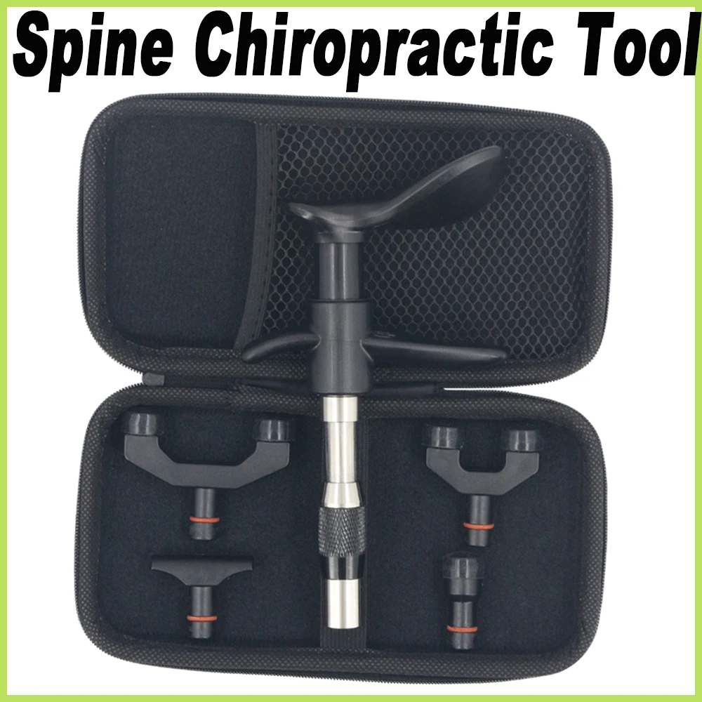 New Chiropractic Adjusting Tools 4 Heads Adjustable Intensity Spine Correction Therapy 300N Massage Gun Health Care
New Chiropractic Adjusting Tools 4 Heads Adjustable Intensity Spine Correction Therapy 300N Massage Gun Health Care
