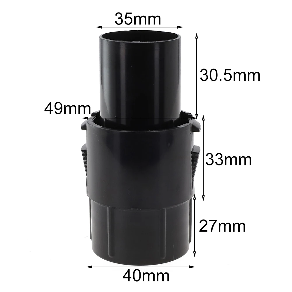 Household Supplies Vacuum Hose Adapter Vacuum Cleaner Parts For VC34J-09C1 Length 90mm Plastic 1pc Adapter Black
Household Supplies Vacuum Hose Adapter Vacuum Cleaner Parts For VC34J-09C1 Length 90mm Plastic 1pc Adapter Black