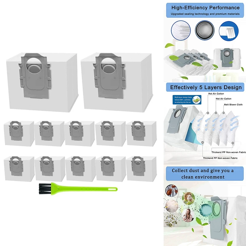 Promotion!Dust Bags For Roborock Q7 Max /Q7 Max+ / Q7 Max Plus, For Roborock S7 Maxv Ultra/S7 Pro Ultra Vacuum Cleaner
Promotion!Dust Bags For Roborock Q7 Max /Q7 Max+ / Q7 Max Plus, For Roborock S7 Maxv Ultra/S7 Pro Ultra Vacuum Cleaner