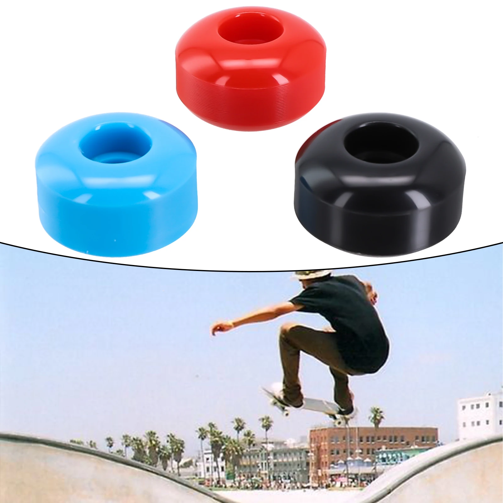 95A 4pcs Skateboard PU Wheels Wear-resistant Skateboard Skating Wheels Accessories Fits For Skateboards Longboards 3 Colors
95A 4pcs Skateboard PU Wheels Wear-resistant Skateboard Skating Wheels Accessories Fits For Skateboards Longboards 3 Colors