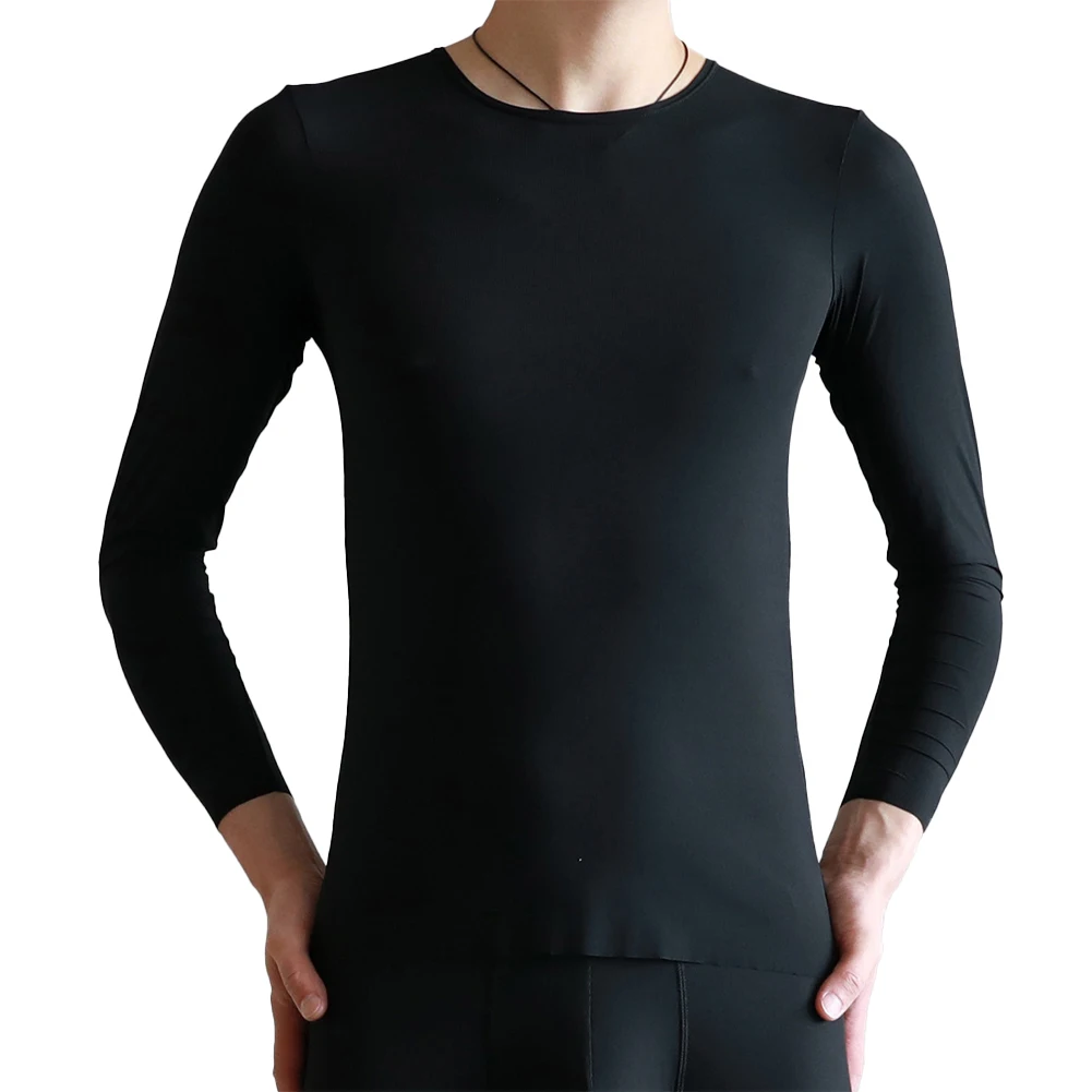 Men's Clothing Top Home Sleepwear Thin Ice Silk Top Ultra-Thin Underwear Casual Long Long Sleeve Medium Stretch
Men's Clothing Top Home Sleepwear Thin Ice Silk Top Ultra-Thin Underwear Casual Long Long Sleeve Medium Stretch