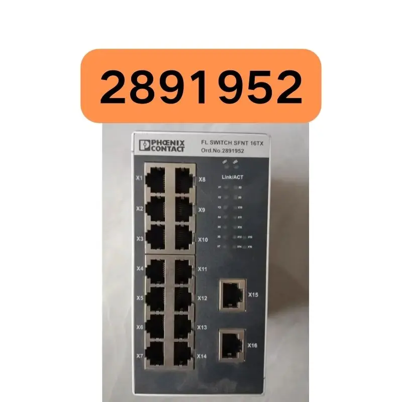 Second hand switch FL SWITCH SFNT 16TX 2891952 tested OK and function is intact
Second hand switch FL SWITCH SFNT 16TX 2891952 tested OK and function is intact