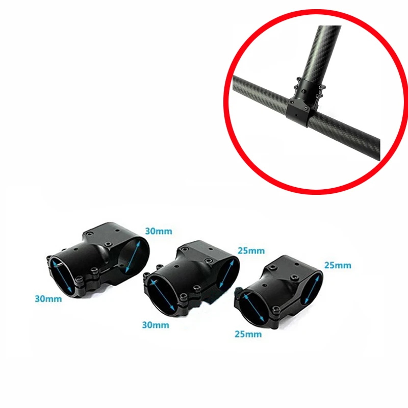 2PCS 25-25mm 30-25mm 30-30mm Metal T-shaped Connector Landing Gear Tripod Tee Joint for RC Plant Protection Drone
2PCS 25-25mm 30-25mm 30-30mm Metal T-shaped Connector Landing Gear Tripod Tee Joint for RC Plant Protection Drone