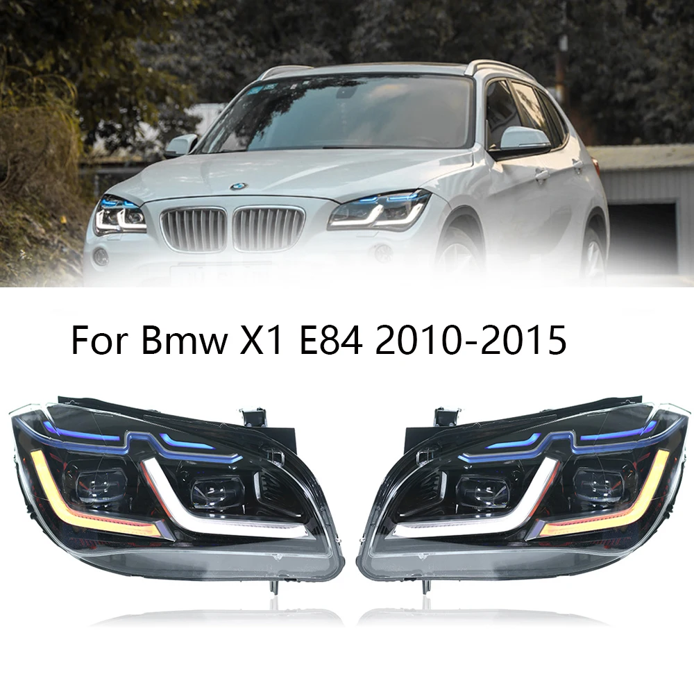 Автомобильные фары для BMW X1 E84 2010-2015 новый стиль светодиодный фары в сборе Улучшенная Настройка линзы проектора комплект аксессуаров 
Автомобильные фары для BMW X1 E84 2010-2015 новый стиль светодиодный фары в сборе Улучшенная Настройка линзы проектора комплект аксессуаров