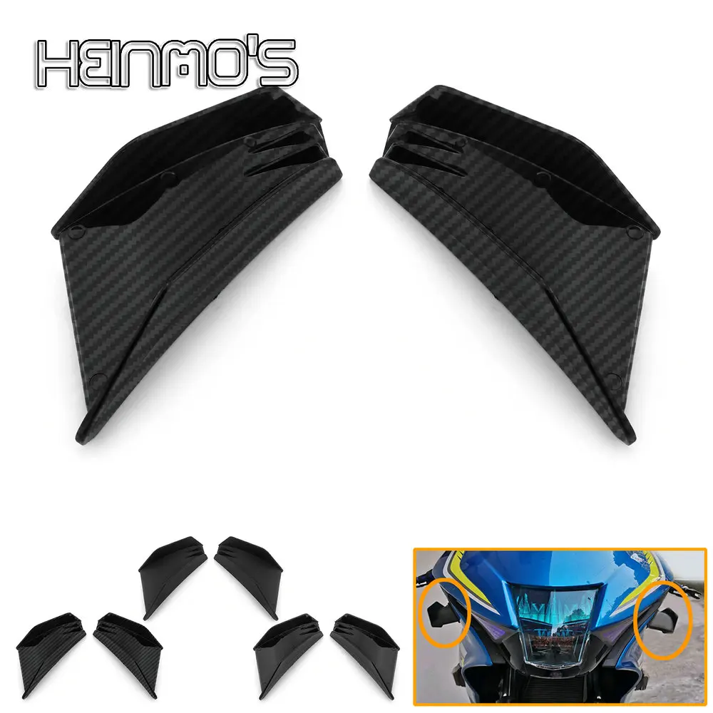 For yamaha For honda Motorcycle Fixed Fairing Aerodynamic Winglet Wing Side Panel Cowlings Cover Universal Accessories
For yamaha For honda Motorcycle Fixed Fairing Aerodynamic Winglet Wing Side Panel Cowlings Cover Universal Accessories