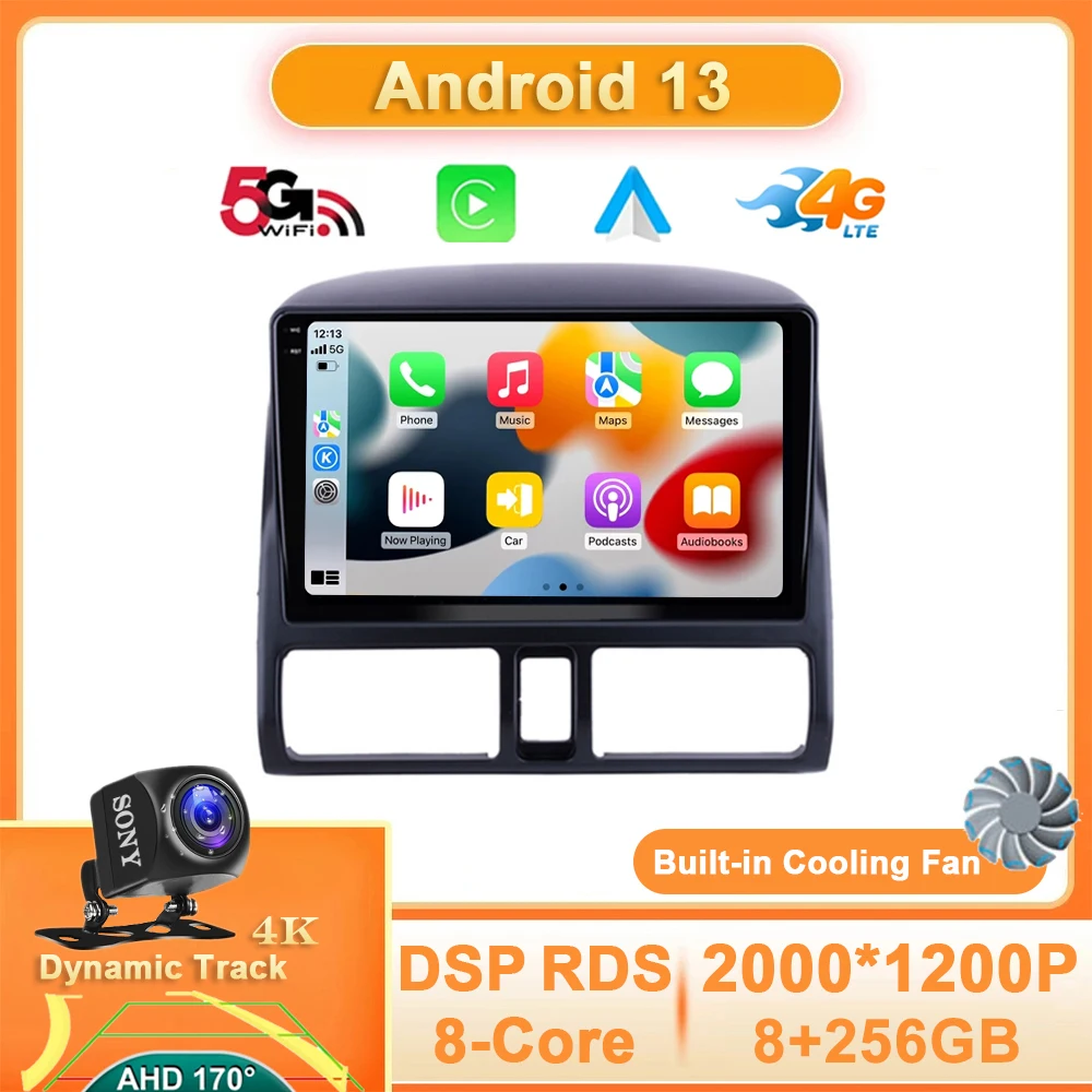 Android 13 Car Radio For Honda CR-V CRV 2 2001 - 2006 Multimedia Stereo Video Player Carplay Auto 4G WIFI GPS Navigation QLED BT
Android 13 Car Radio For Honda CR-V CRV 2 2001 - 2006 Multimedia Stereo Video Player Carplay Auto 4G WIFI GPS Navigation QLED BT