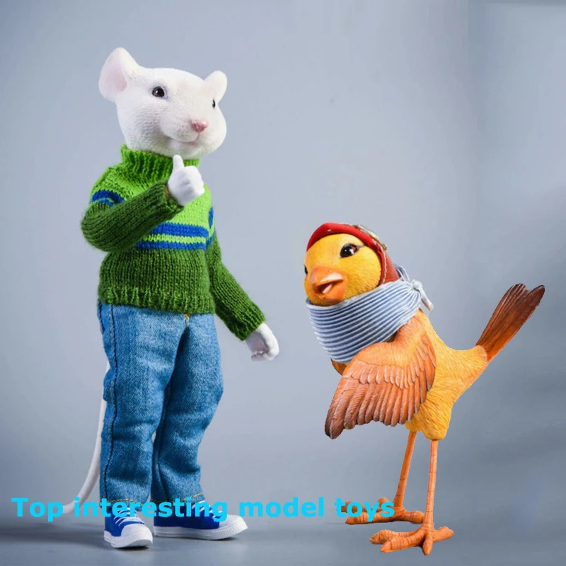 JXK032 1/12 Scale Pocket Animal Model Cartoon Mouse and Cute Birds for 7 Inch Figure Collections Ornaments
JXK032 1/12 Scale Pocket Animal Model Cartoon Mouse and Cute Birds for 7 Inch Figure Collections Ornaments