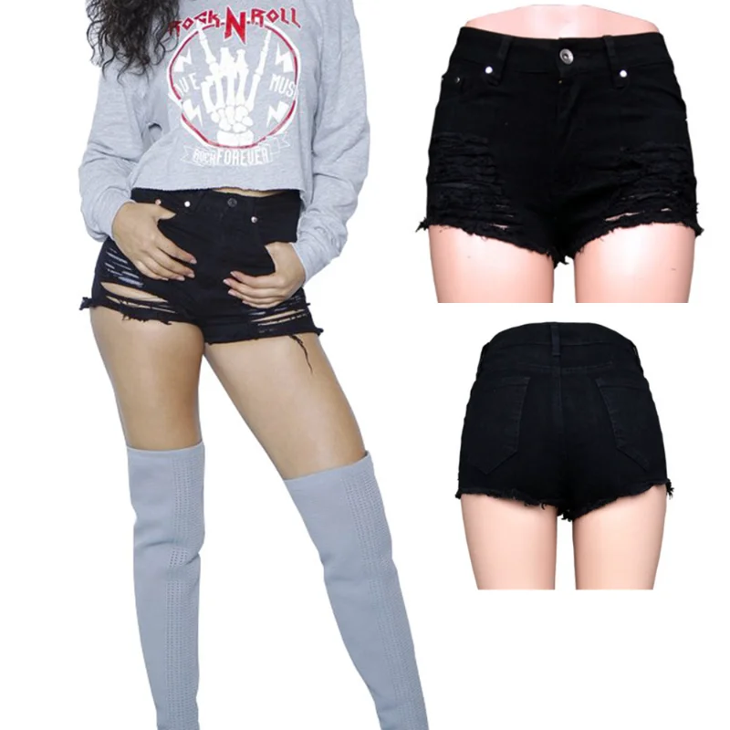 Women Girls Summer High Waist Elastic Beach Casual Hot Shorts Casual Short Jeans White And Black Colors Shorts
Women Girls Summer High Waist Elastic Beach Casual Hot Shorts Casual Short Jeans White And Black Colors Shorts