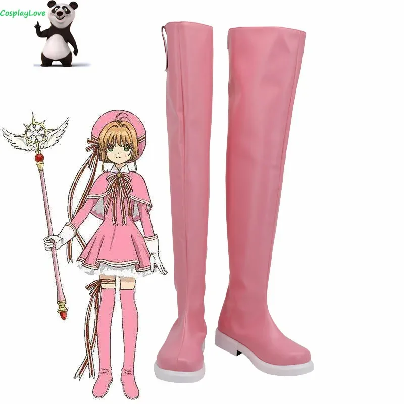 CosplayLove Cardcaptor Sakura: Clear Card Sakura Kinomoto Pink Dress Shoes Cosplay Long Boots Leather Custom Made
CosplayLove Cardcaptor Sakura: Clear Card Sakura Kinomoto Pink Dress Shoes Cosplay Long Boots Leather Custom Made