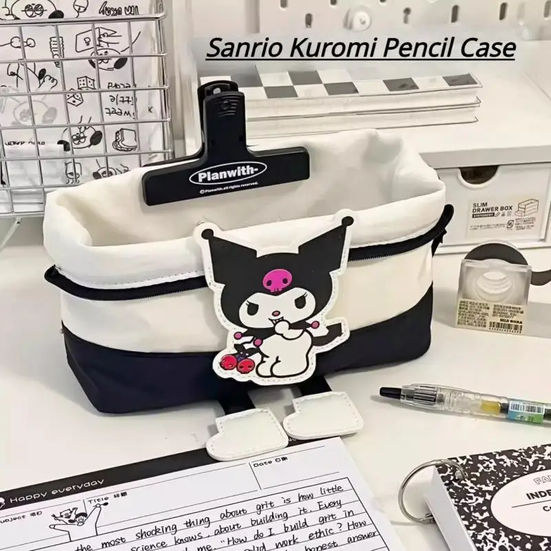 Sanrio Pachacco Kuromi Pencil Case Kawaii Stationery Bag Cute Cartoon Student Large Capacity Pencil Pen Case Storage Bag
Sanrio Pachacco Kuromi Pencil Case Kawaii Stationery Bag Cute Cartoon Student Large Capacity Pencil Pen Case Storage Bag