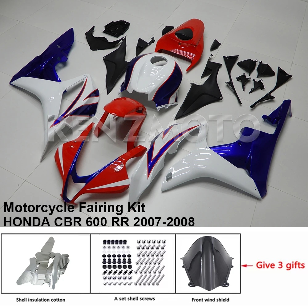 Motorcycle Fairing Set Body Kit Plastic For HONDA CBR600 RR CBR600RR 2007-2008 Accessories Injection Bodywork H0607-104A
Motorcycle Fairing Set Body Kit Plastic For HONDA CBR600 RR CBR600RR 2007-2008 Accessories Injection Bodywork H0607-104A