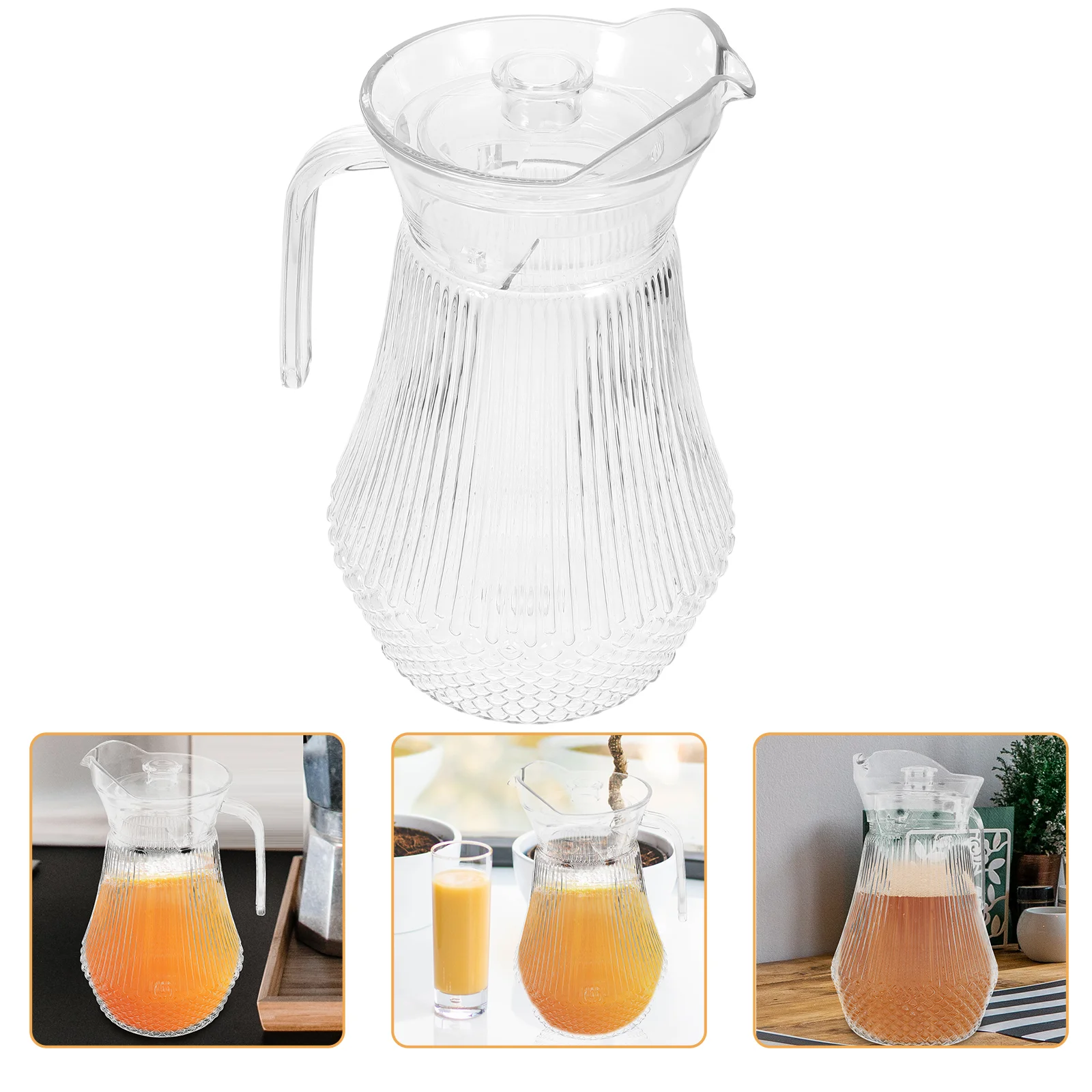 Pot You Can Water Jug Cold Pitcher with Lid Electric Kettle Plastic Pitchers for Drinks
Pot You Can Water Jug Cold Pitcher with Lid Electric Kettle Plastic Pitchers for Drinks