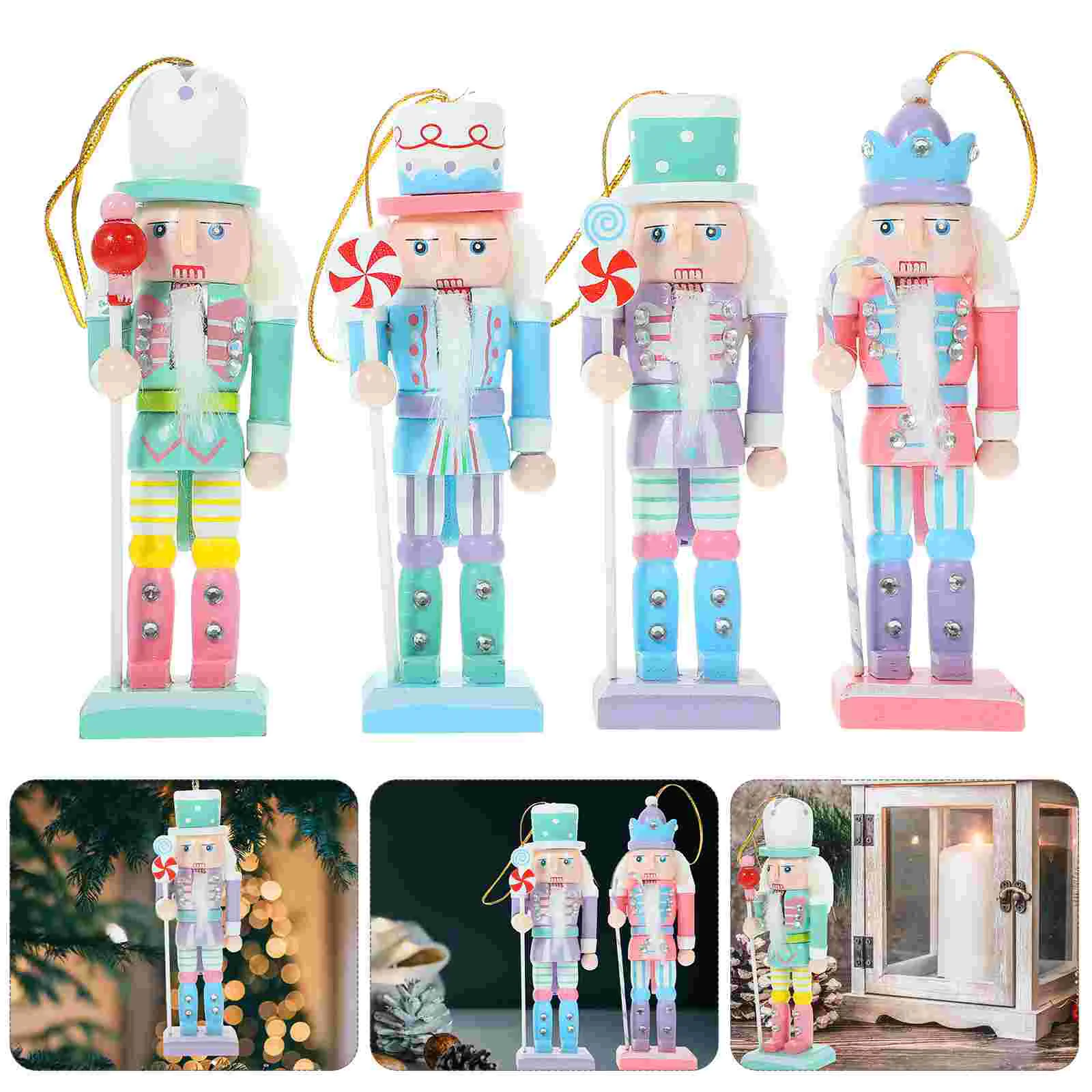 Christmas Nutcracker Decorations Desktop Nutcracker Xmas Table Ornament Household Hanging Wood Nutcrackers Craft
Christmas Nutcracker Decorations Desktop Nutcracker Xmas Table Ornament Household Hanging Wood Nutcrackers Craft