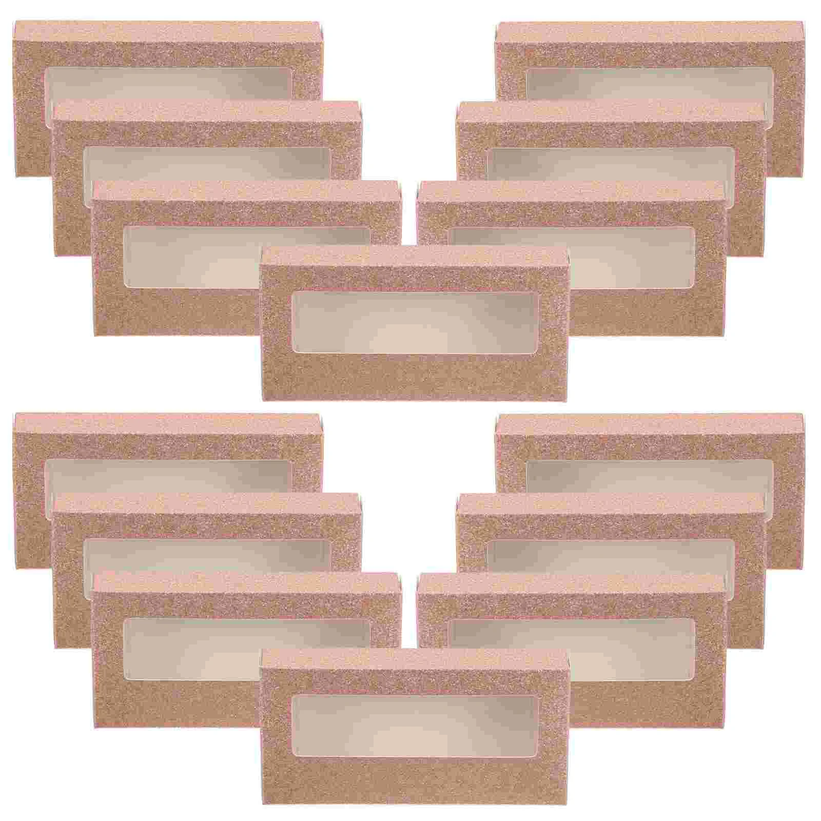 20 Pcs Nail Display Box False Eyelash Packaging Cases Fake Eyelashes Glitter Paper Boxes Small Container
20 Pcs Nail Display Box False Eyelash Packaging Cases Fake Eyelashes Glitter Paper Boxes Small Container