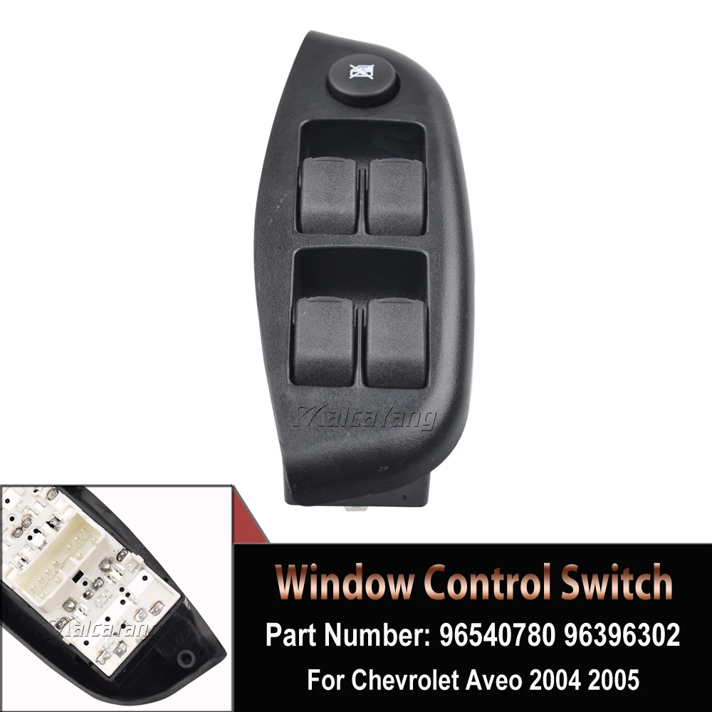 96396302 96540780 For Chevrolet Aveo 2004-2005 Car Front Left Side Electric Power Window Master Lifter Control Switch Button
96396302 96540780 For Chevrolet Aveo 2004-2005 Car Front Left Side Electric Power Window Master Lifter Control Switch Button