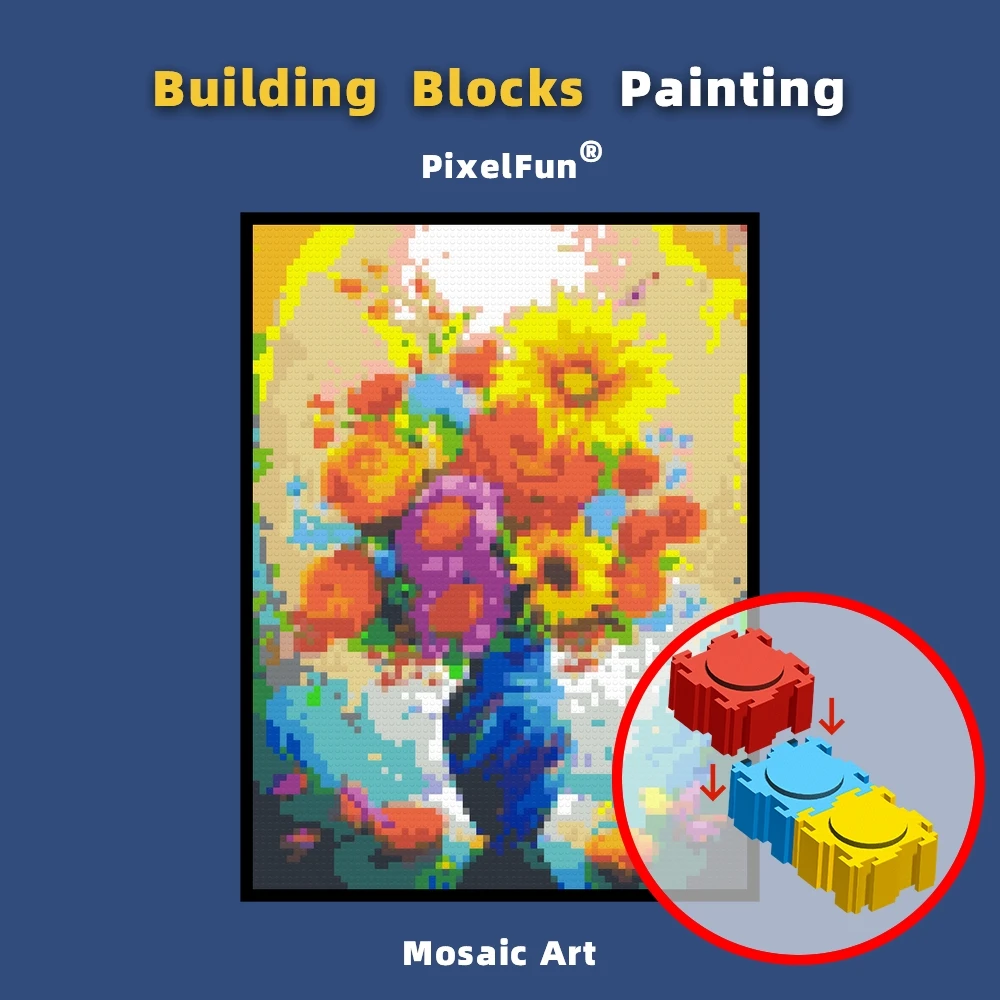 DIY Rose Bouquet Building Block Painting Mosaic Pixel Art Home Decor Photo Custom Birthday Christmas Gifts Flower 1:1 Manual Toy
DIY Rose Bouquet Building Block Painting Mosaic Pixel Art Home Decor Photo Custom Birthday Christmas Gifts Flower 1:1 Manual Toy