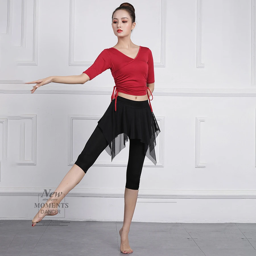 

Belly Dance Top Short / Long Culottes Set Practice Clothes Sexy Women Suit Performance Oriental Costume Festival Outfit Gypsy