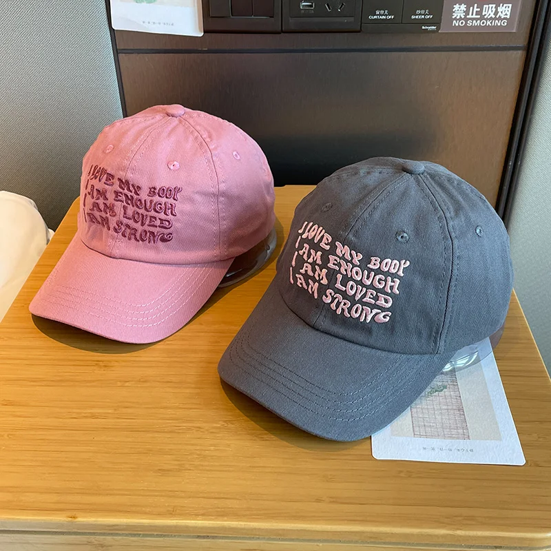 Soft Top Letter Embroidery Baseball Cap Female Internet Hot Star with the Same Type Hip Hop Peaked Cap Male
Soft Top Letter Embroidery Baseball Cap Female Internet Hot Star with the Same Type Hip Hop Peaked Cap Male