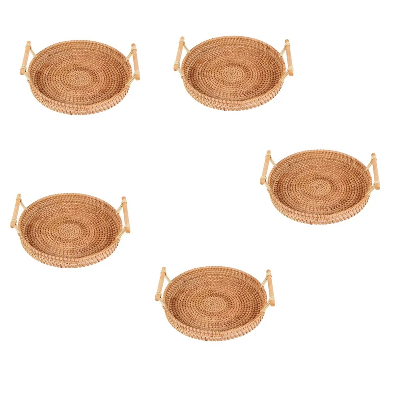 5 шт., круглая плетеная корзина для хлеба, с ручками, 8,7 дюйма
5 шт., круглая плетеная корзина для хлеба, с ручками, 8,7 дюйма