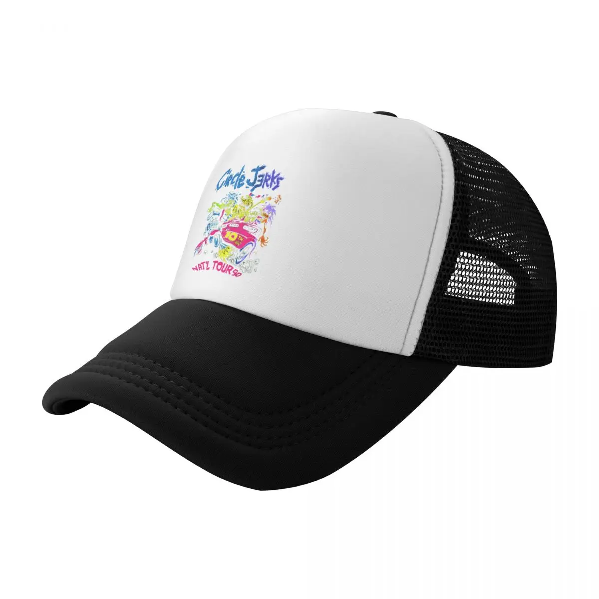 

Nat'l Tour 1990 > Circle Jerks Trending Zipped Hoodie Baseball Cap Big Size Hat Anime Hat Caps For Men Women's