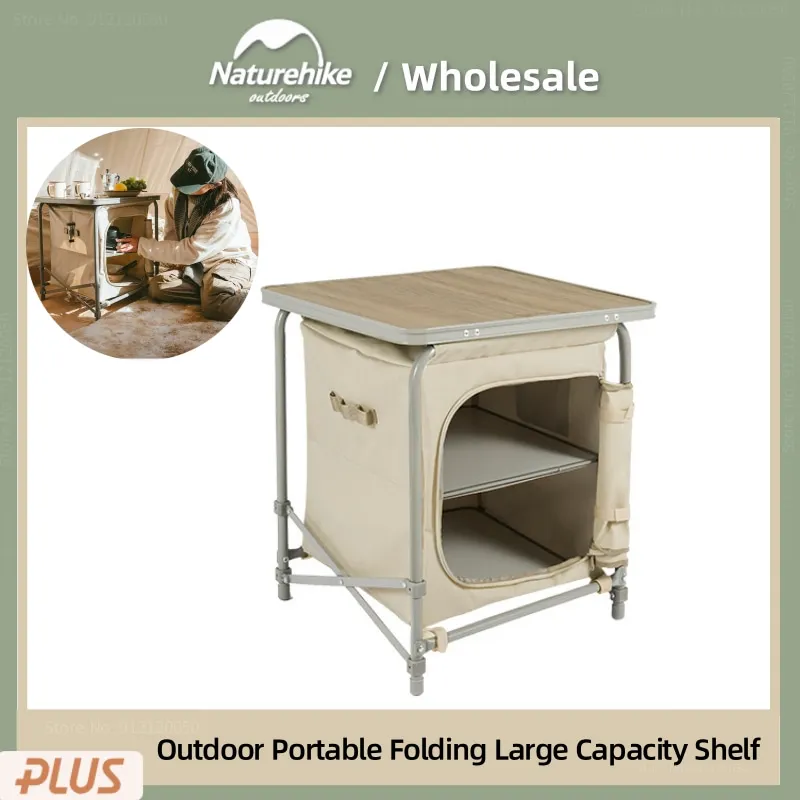 Naturehike Outdoor Folding 3 Tier Storage Rack Camping 100L Large Capacity Storage Table Portable Aluminium Alloy Storage Shelf
Naturehike Outdoor Folding 3 Tier Storage Rack Camping 100L Large Capacity Storage Table Portable Aluminium Alloy Storage Shelf