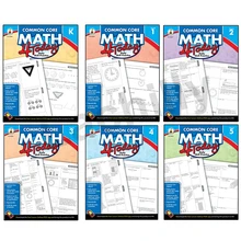 6 Books/set Math Daily Skill Practice children learning Maths Exercise workbook for Children Kids Grade K- Grade 5