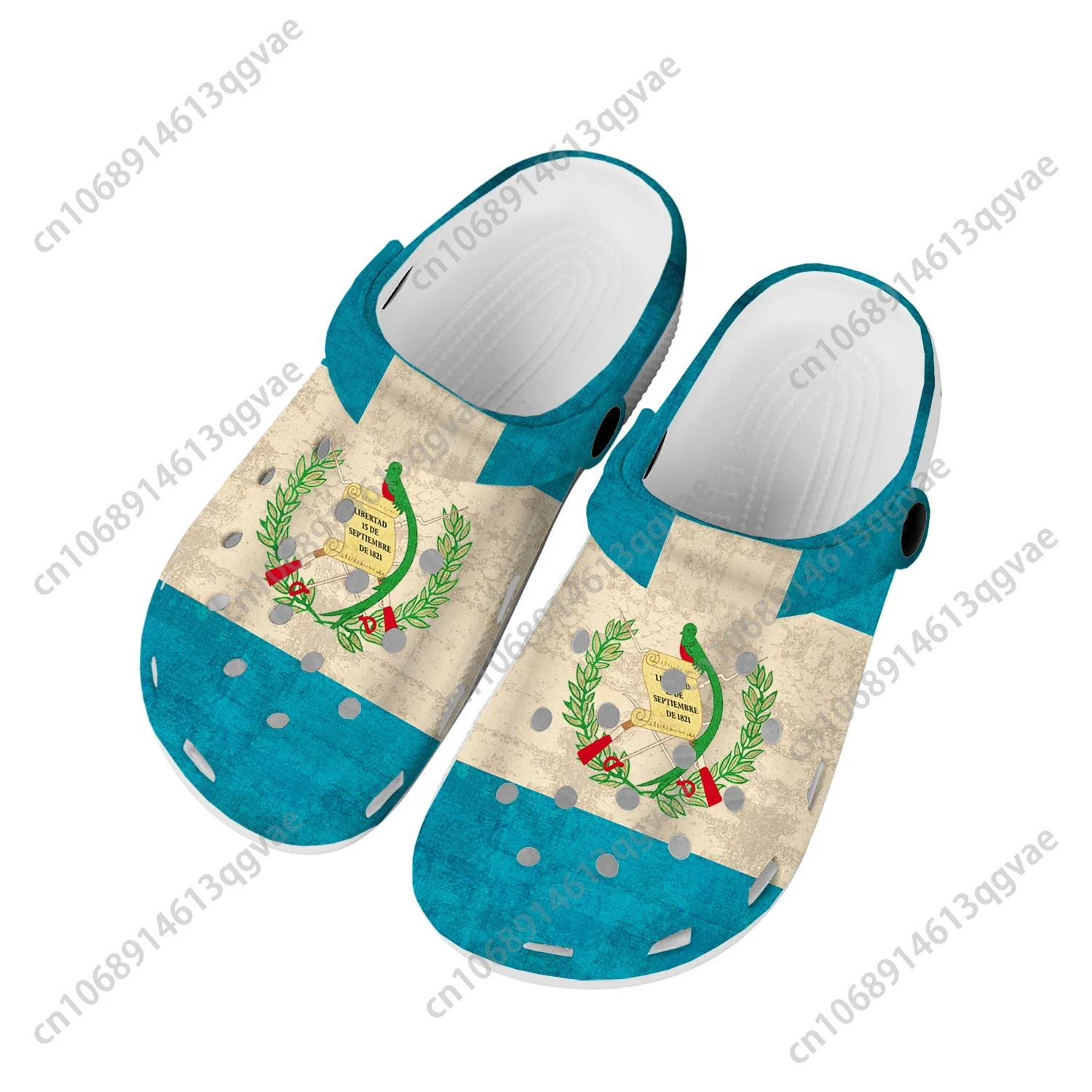 

Guatemalan Flag Home Clogs Custom Water Shoes Mens Womens Teenager Guatemala Shoe Garden Clog Breathable Beach Hole Slippers