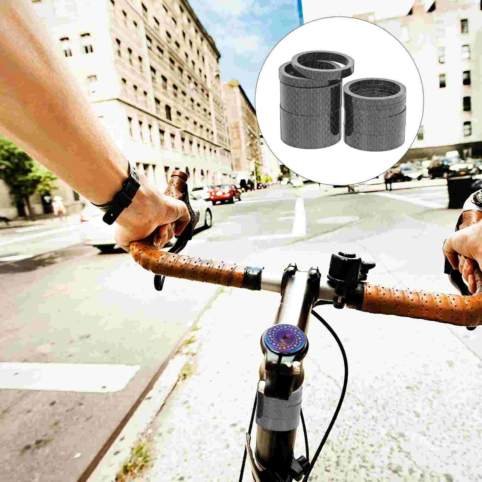 16pcs Bicycle Headset Spacers Replaceable Washer Spacers Carbon Fiber Stem Spacers
16pcs Bicycle Headset Spacers Replaceable Washer Spacers Carbon Fiber Stem Spacers