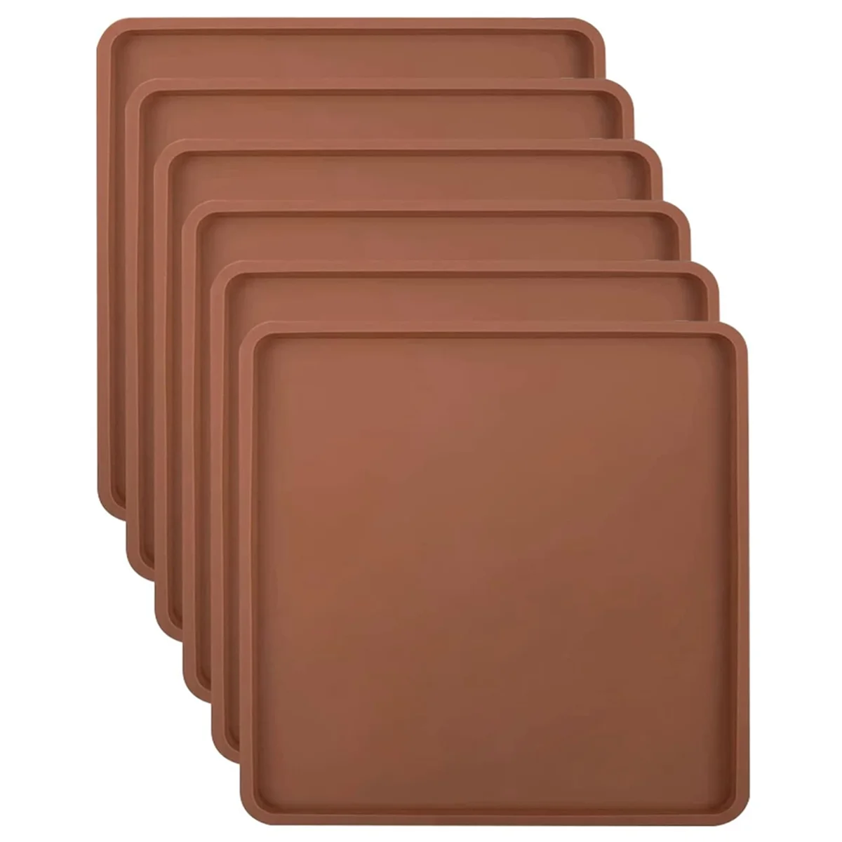 6 Pack Silicone Dehydrator Sheets with Edge for 14x14Inch Trays, Nonstick Silicone Drye Sheets Multi-Purpose Reusable
6 Pack Silicone Dehydrator Sheets with Edge for 14x14Inch Trays, Nonstick Silicone Drye Sheets Multi-Purpose Reusable