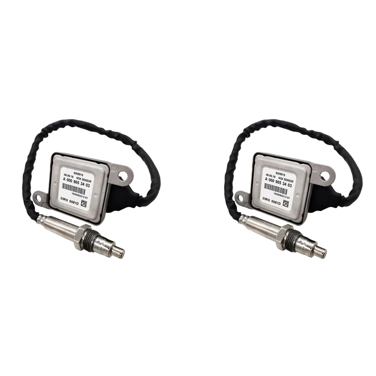 2X Nox Sensor for Mercedes W212 W222 C218 X218 A207 C207 A0009053403, 0009053403, A 000 905 34 03, 5WK96681C
2X Nox Sensor for Mercedes W212 W222 C218 X218 A207 C207 A0009053403, 0009053403, A 000 905 34 03, 5WK96681C