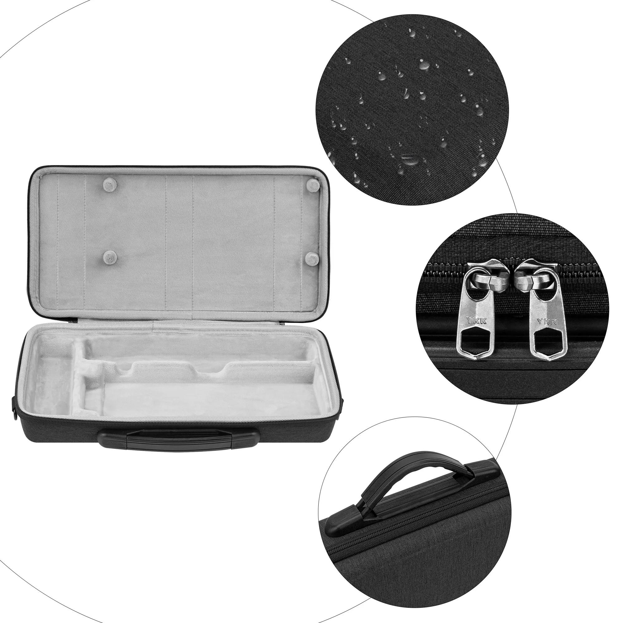 Audio Interface Carrying Case, Compatible with Osee GoStream Deck / GoStream Deck Pro / GoStream Duet Audio Interface Carrying Case, Compatible with Osee GoStream Deck / GoStream Deck Pro / GoStream Duet