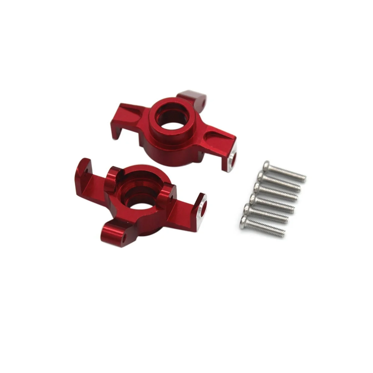

Metal Steering Cup Steering Block for MJX Hyper Go 14301 14302 1/14 RC Car Upgrades Parts Accessories, Red
