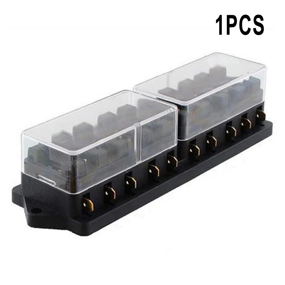 1Pc Fuse Box 6 Way For Standard Blade Fuses Holder ATO Block 12V 24V Car HGV Without Fuse Electric Equipment Accessories
1Pc Fuse Box 6 Way For Standard Blade Fuses Holder ATO Block 12V 24V Car HGV Without Fuse Electric Equipment Accessories