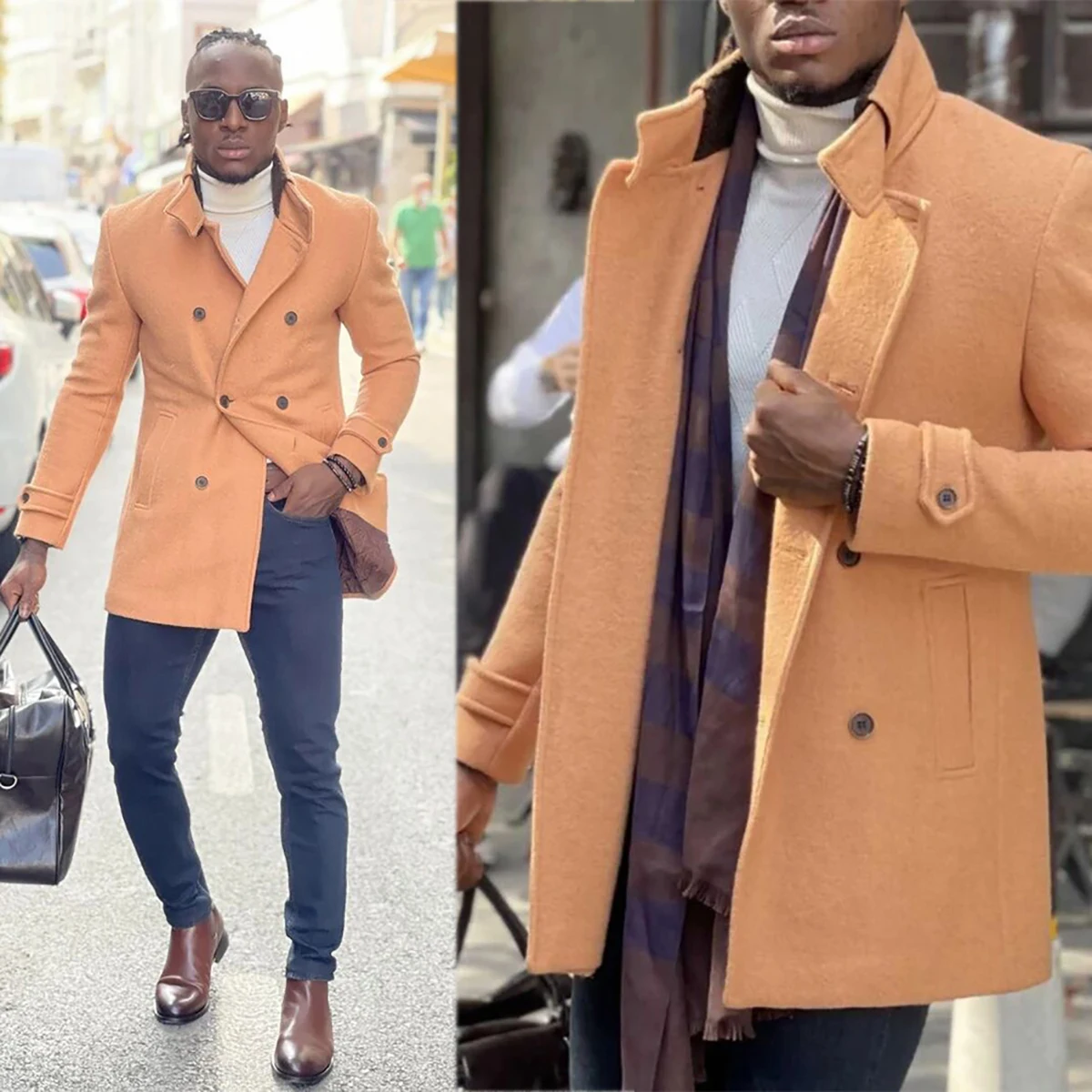 Мужские шерстяные смокинги Smart Casual, красивое пальто на заказ, деловое зимнее двубортное теплое пальто, 1 шт.
Мужские шерстяные смокинги Smart Casual, красивое пальто на заказ, деловое зимнее двубортное теплое пальто, 1 шт.