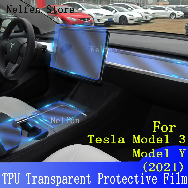 Для Tesla Model Y mode 3 внутренняя центральная консоль пневматическая панель рулевого колеса ТПУ Прозрачная защитная пленка против царапин
Для Tesla Model Y mode 3 внутренняя центральная консоль пневматическая панель рулевого колеса ТПУ Прозрачная защитная пленка против царапин