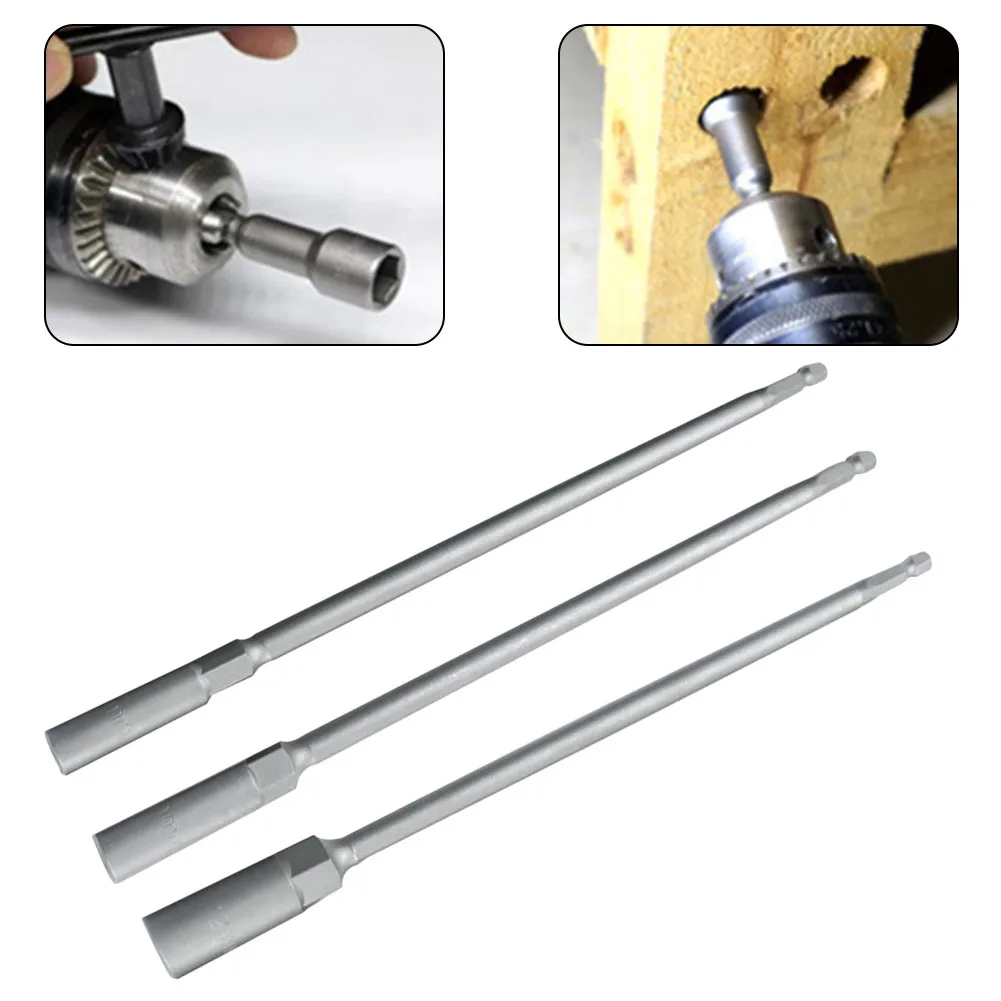3pcs Socket Wrench Kit 8-12mm 250mm Length Hexagon Nut Driver Drill Bit Adapter Socket Wrench Extension Sleeve Handle Tool
3pcs Socket Wrench Kit 8-12mm 250mm Length Hexagon Nut Driver Drill Bit Adapter Socket Wrench Extension Sleeve Handle Tool