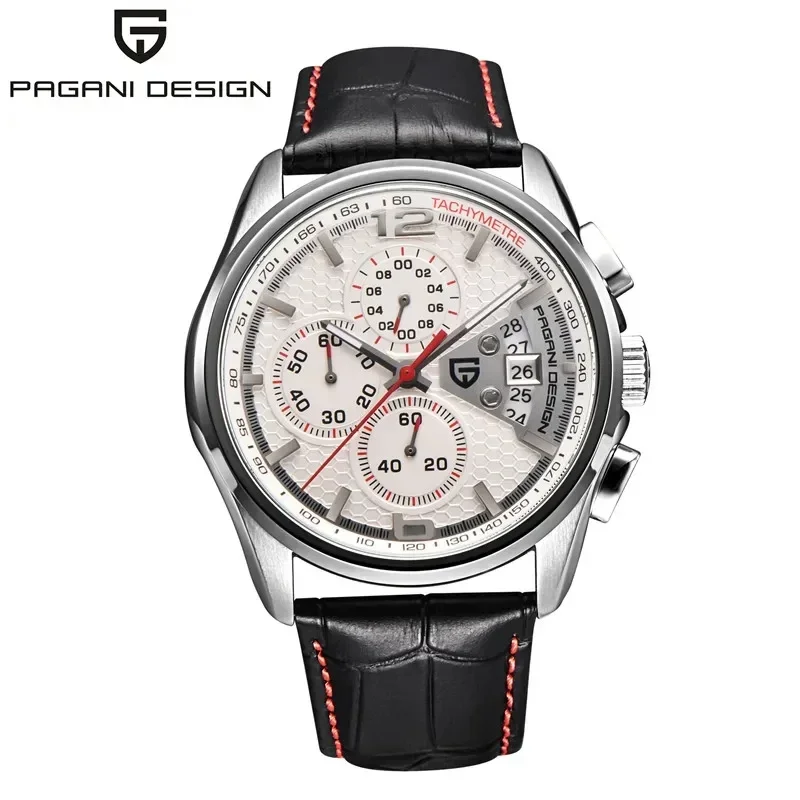 

2023 PAGANI DESIGN Men Quartz Watches Luxury Brands Fashion Movement Military Watches Leather Quartz Watches Relogio Masculino