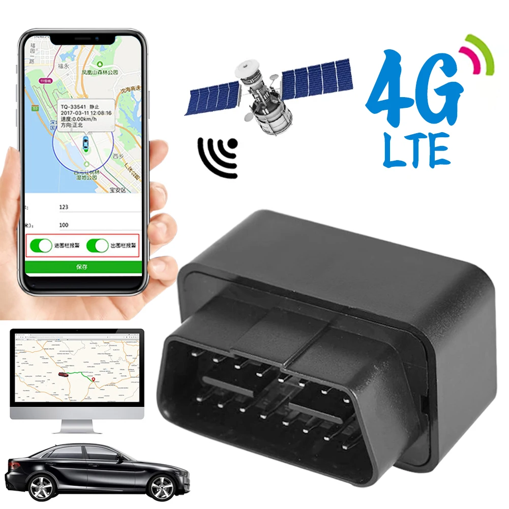 2G 4G Mini OBD Voice Monitor GPS Tracker Car ACC Status Shock Move Alarm SMS Call Tracking Geofence Locator Free APP IOS Andriod
2G 4G Mini OBD Voice Monitor GPS Tracker Car ACC Status Shock Move Alarm SMS Call Tracking Geofence Locator Free APP IOS Andriod