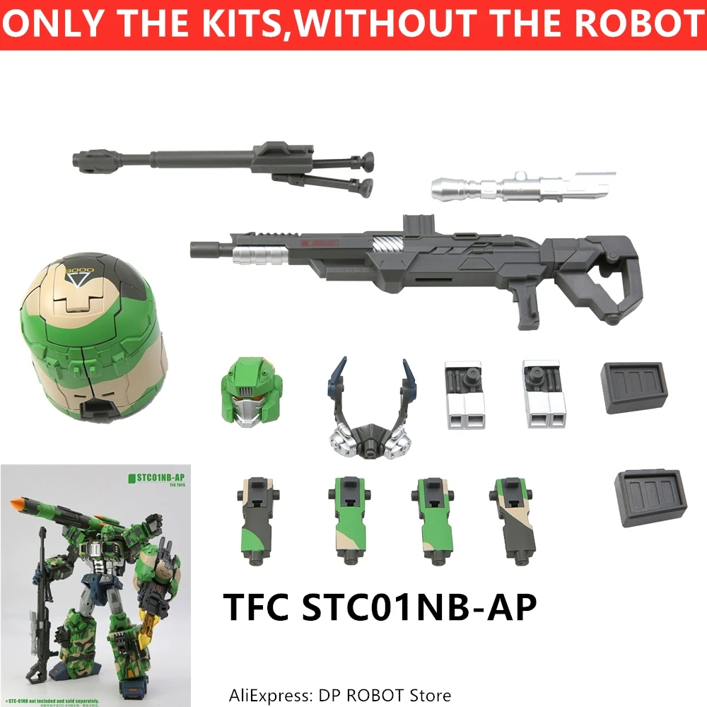 

NEW Weapon The New Head STC01NB-AP STC01NBAP Upgrade Kit For Transformation TFC STC-01NB OP Commander Figure Accessories