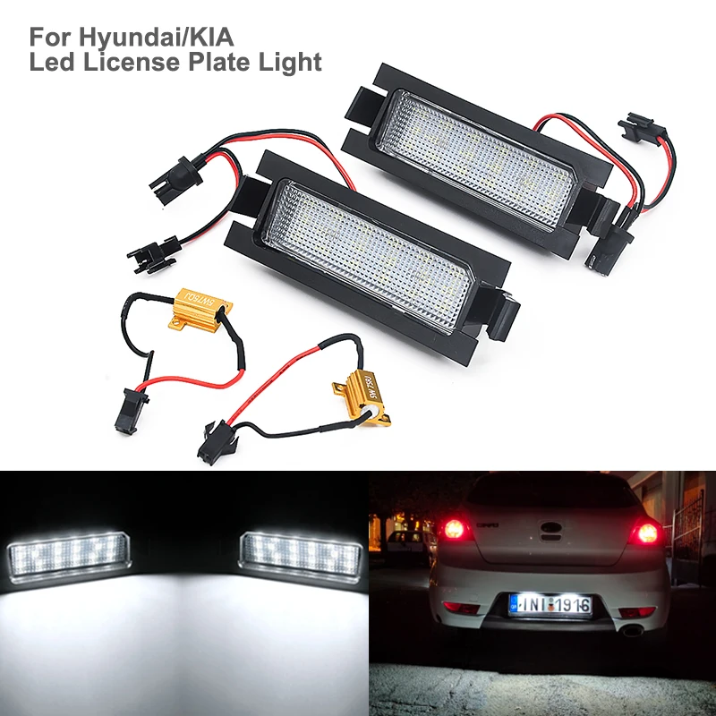 2x Canbus LED Number License Plate Light Lamps For Hyundai Accent I30 CW 5D Elantra GT Kia PRO Ceed ED JD White OEM#925011H500
2x Canbus LED Number License Plate Light Lamps For Hyundai Accent I30 CW 5D Elantra GT Kia PRO Ceed ED JD White OEM#925011H500