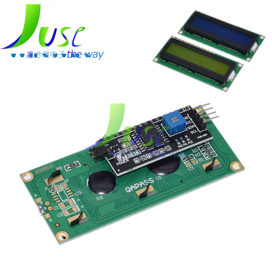 

LCD module Blue Green screen IIC/I2C 1602 for arduino 1602 LCD UNO r3 mega2560 LCD1602