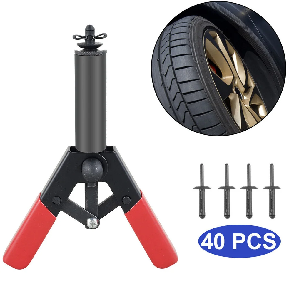 Plastic Rivet Gun Set Multifunctional Poly Rivet Gun Quick Set For Fastening Door Panels & Automotive Trim 40 Pieces POM Rivets
Plastic Rivet Gun Set Multifunctional Poly Rivet Gun Quick Set For Fastening Door Panels & Automotive Trim 40 Pieces POM Rivets