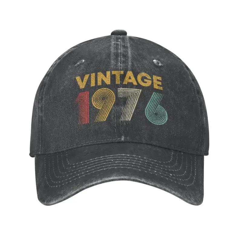 Fashion Unisex Cotton Vintage 1976 47 Years Old Born In 1976 Baseball Cap Adult 47th Birthday Gift Adjustable Dad Hat Outdoor
Fashion Unisex Cotton Vintage 1976 47 Years Old Born In 1976 Baseball Cap Adult 47th Birthday Gift Adjustable Dad Hat Outdoor