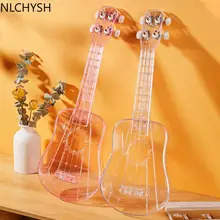 21 inches Transparent Ukulele Universal 4 Strings Music Development Hand-held Portable Mini Guitar Ukelele Beginner Instruments
21 inches Transparent Ukulele Universal 4 Strings Music Development Hand-held Portable Mini Guitar Ukelele Beginner Instruments